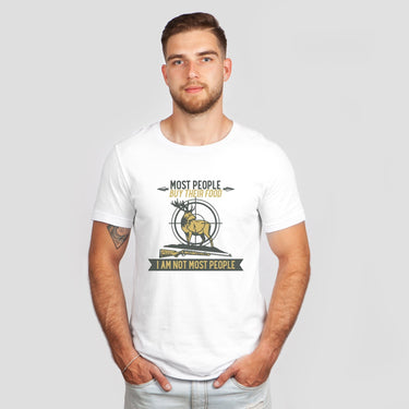 Most People Buy Their Food - I Am Not Most People Graphic T-Shirt